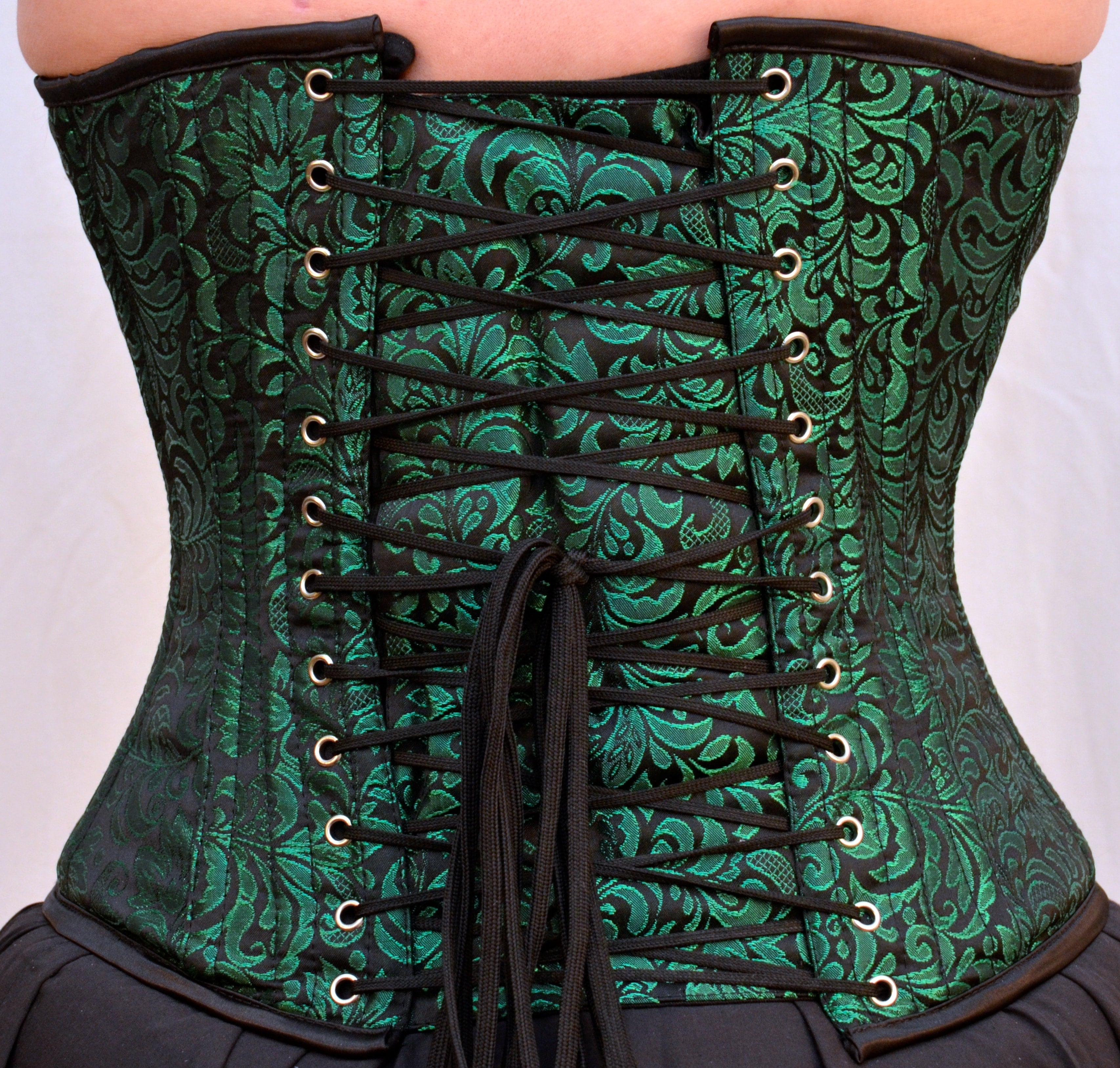 Hello Sweetie Green Overbust | ResplendentRogues